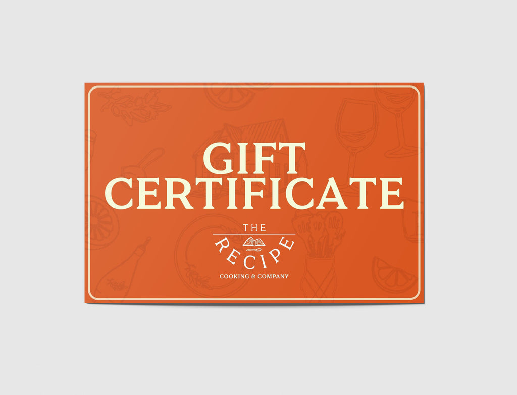 Gift Certificate – The Recipe